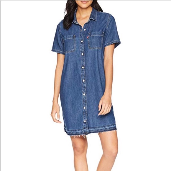 iconic denim dress